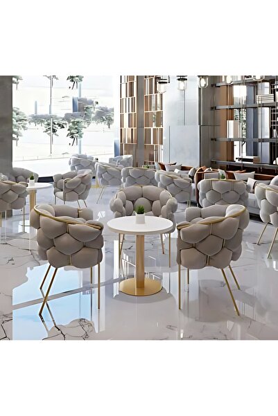 PalmirAtic Metal Ayak Puf Sandalye