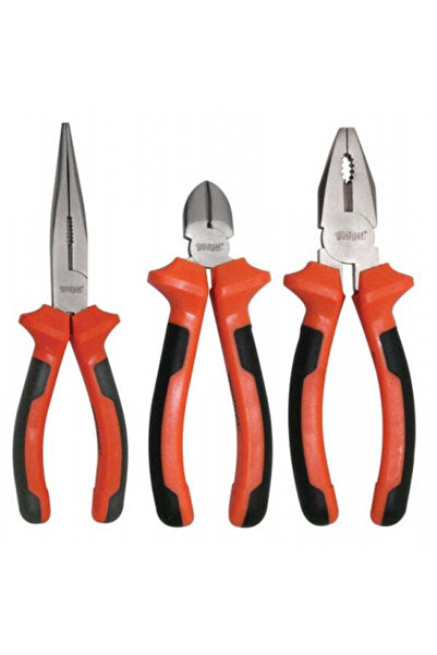 Gadget Set de 3 clești mici pentru casă, 150 mm, Gadget, 213125
