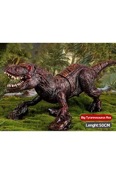 Feyza Oyuncak Tyrannosaurus Rex Uzaktan Kumandalı Şarjlı Buhar Çıkaran Sesli ...
