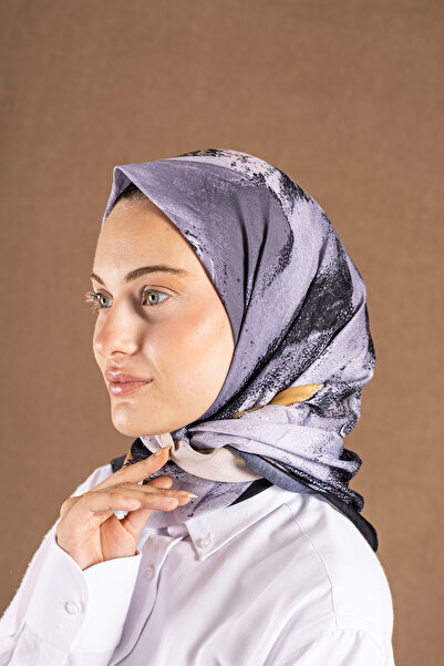 Akel Decode Scarf Pastel Pattern
