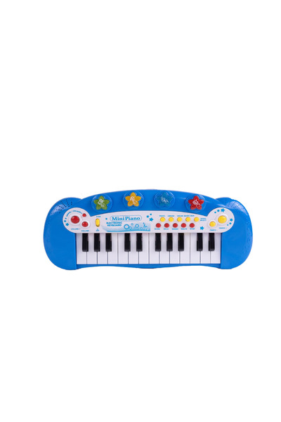 MalPlay Orgă electronică cu microfon, 24 de clape, albastră, 110325