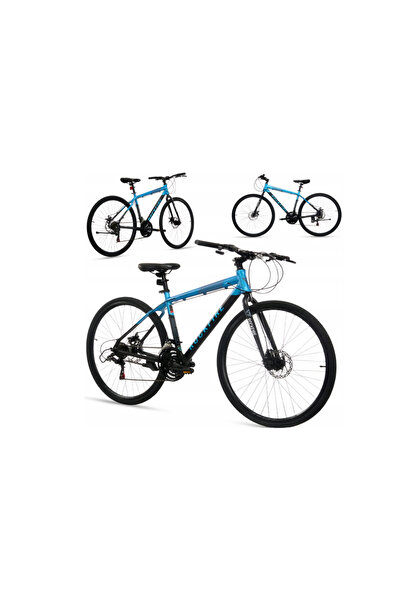 MalTrack City Bicycle 700C with 28" Wheels, Shimano Tourney Transmission, Aluminum Frame 18" - 11273