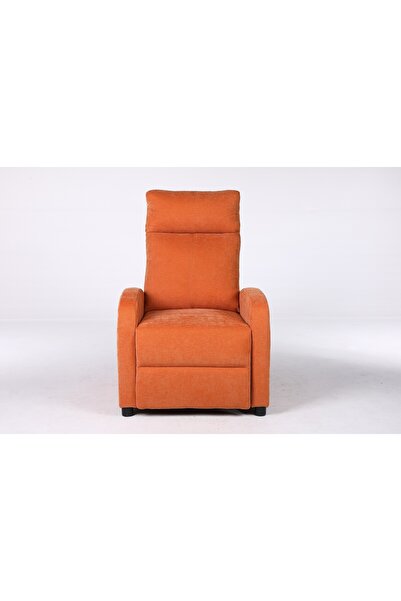 RFAN Premium Recliner Armchair, Maximum Comfort, Elegant Design, Orange