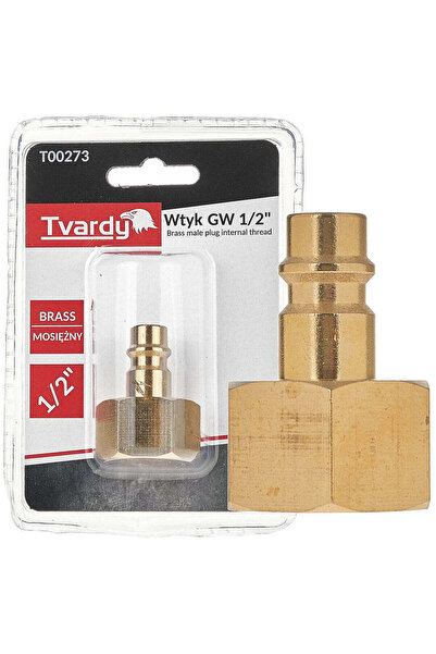 Tvardy Conector rapid mascul, filet interior 1/2", T00273