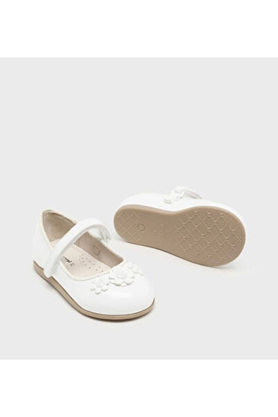 MAYORAL Balerini alb lacuiti