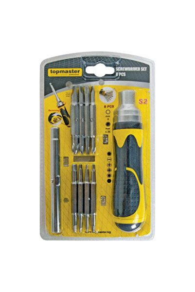 Topmaster Ratchet Screwdriver 16 in 1, Topmaster, 223901