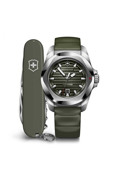Victorinox 242017.1 I.N.O.X. Otomatik Erkek Kol Saati + Çakı Set