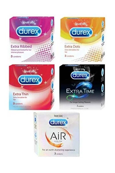 DDGK Play Condoms Set 3 Pieces (5 Packs)