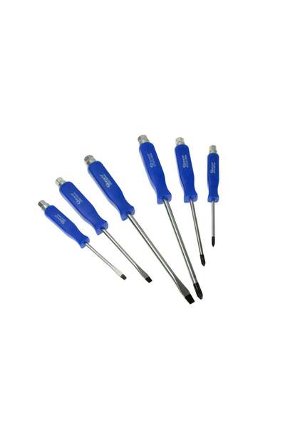 GEKO Set 6 Screwdrivers for Fastening, G30586