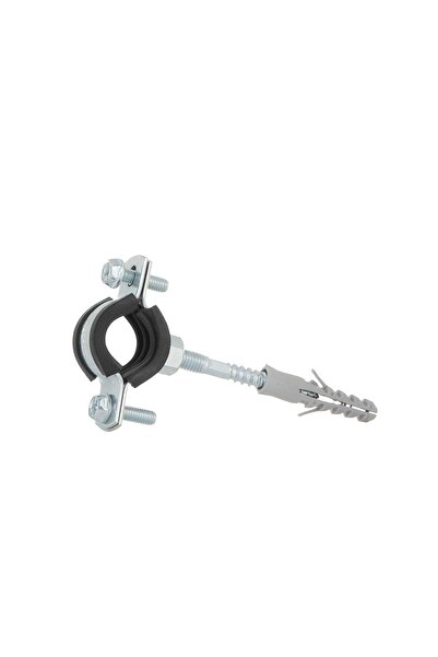 GEKO Clemă metalică cu cauciuc pentru fixarea țevilor, 3/4", 26 - 30 mm, G17290