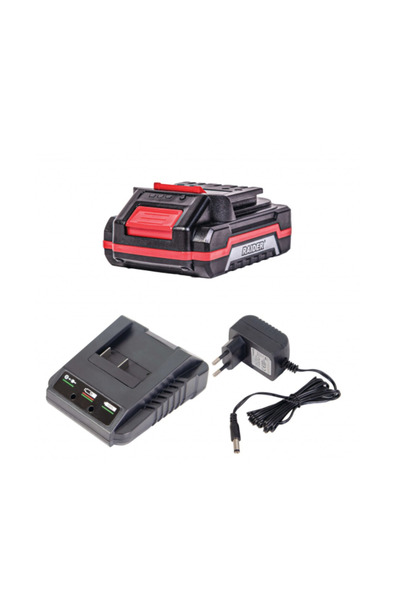 Raider Kit de pornire sistem 18V x 2 Ah cu încărcător, Raider, 032130