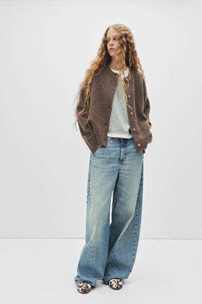 Pull & Bear Soft örgü hırka
