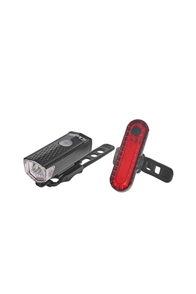 Keltin Set lumini bicicleta USB fata + spate, IP54, K02311