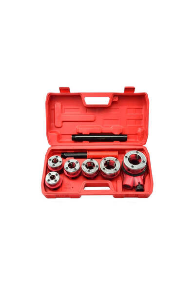 GEKO Pipe Threading Kit with 6 Elements 1/4" - 1.1/4", G01002
