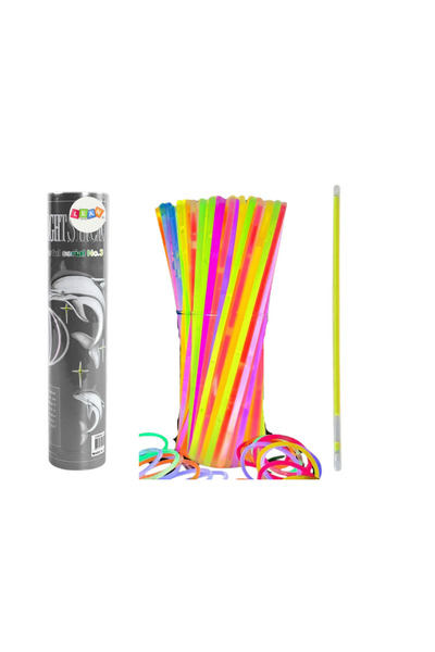 LEAN Set de bețișoare fluorescente pentru casă, 100 bucăți, 20402