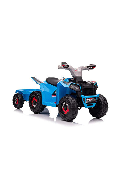 LEAN Quad electric cu remorcă XMX630T, albastru