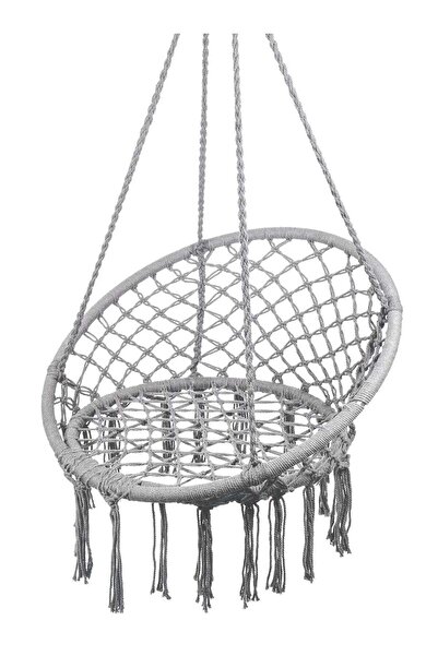 MalTec Scaun suspendat, gri deschis, sarcină maximă 150 kg, 112210