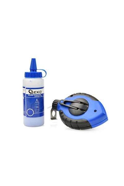 GEKO Set fir pentru trasare 30 m cu creta albastra 115g, G29043
