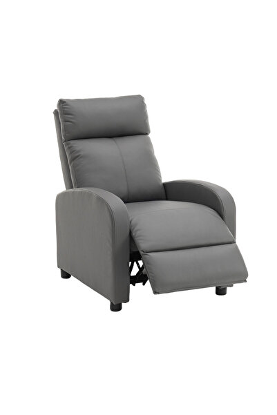 RFAN Ανακλινόμενη πολυθρόνα από δέρμα, με αναδιπλούμενη πλάτη και επεκτεινόμε...