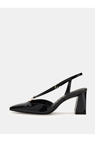 Guess Vargas Women's Black Heeled Shoes Flfvrspaf05-Black