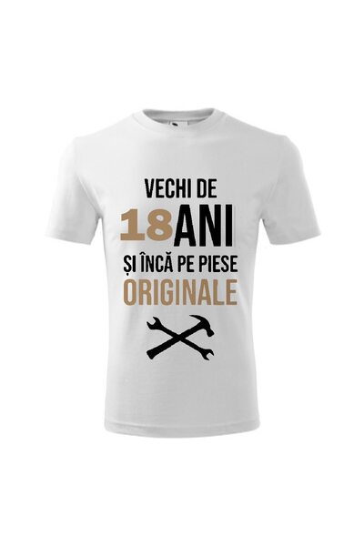 Malfini Men's Short Sleeve T-Shirt, Vechi de 18 ani si inca pe piese original...