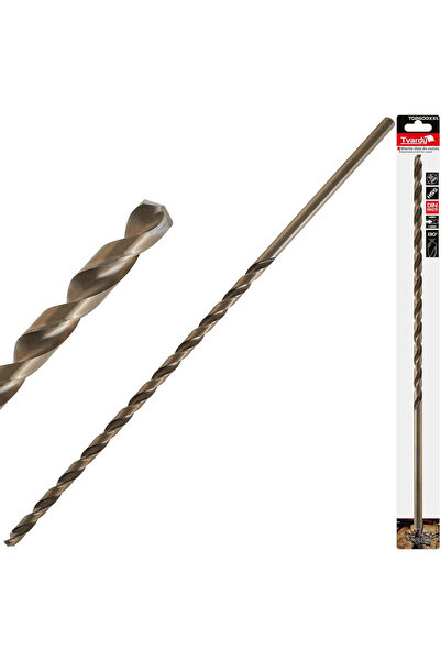 Tvardy HSS Drill Bit for Metal 10 x 430 mm DIN1869, T 02600 XXL