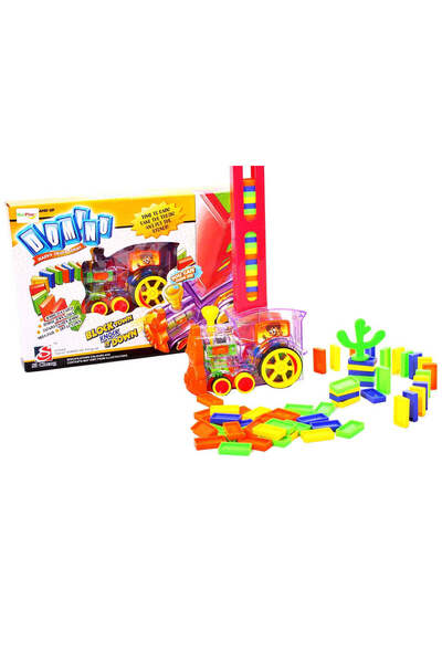 MalPlay Tren Domino, 80 Pieces,