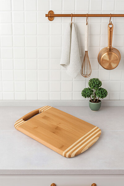 Çavdar Group Bamboo Cutting Board 20X30 cm Bamboo Cutting Board Bread Board