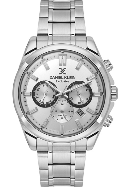 Daniel Klein Erkek Kol Saati Fosforlu Rakamlar Ay Ve Gün Göstergeli Takvimli ...