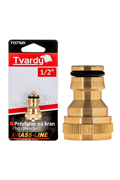 Tvardy Conector cu filet interior din alamă 3/4", T07321