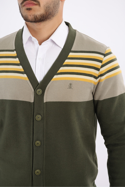 rugatchi Premium Quality Cardigan Thessaloniki Woven with Buttons