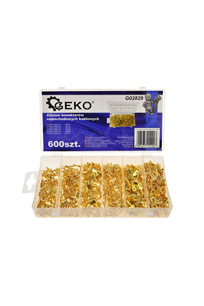 GEKO Home Set Auto Cable Connectors, 600 pcs, G02829