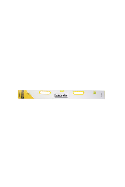 Topmaster Aluminum Ruler with Handles and Level 2500 mm, 321716