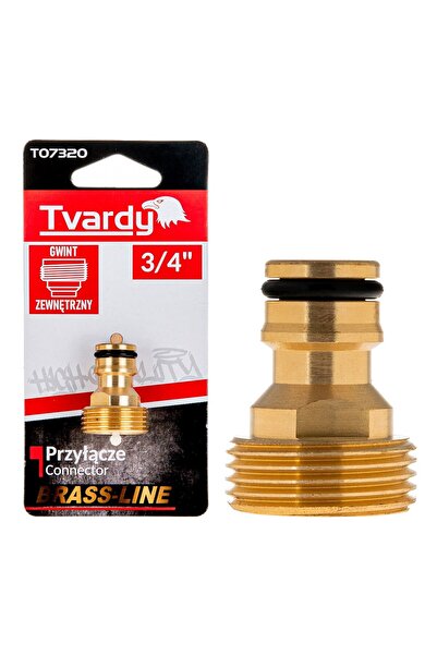 Tvardy Conector cu filet interior de 3/4" alamă, T07320