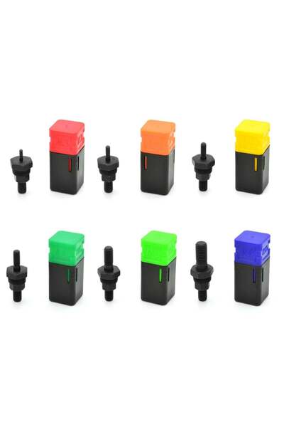 GEKO Set 6 adaptors for riveting M3-M10, G01358A