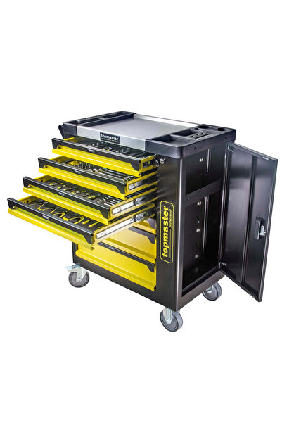 Topmaster Tool Trolley with 182 Pieces,