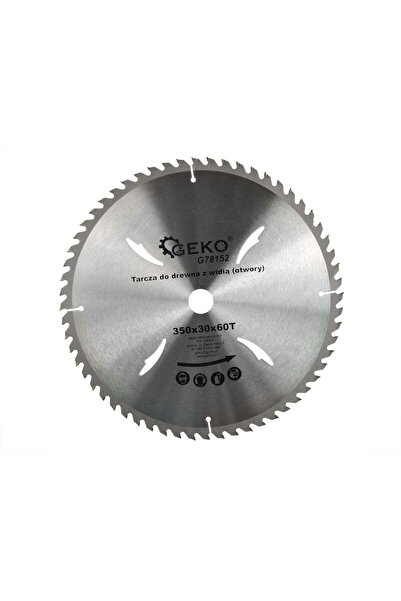 GEKO Disc de tăiere pentru lemn, 350 x 30 x 60 dinți, G78152