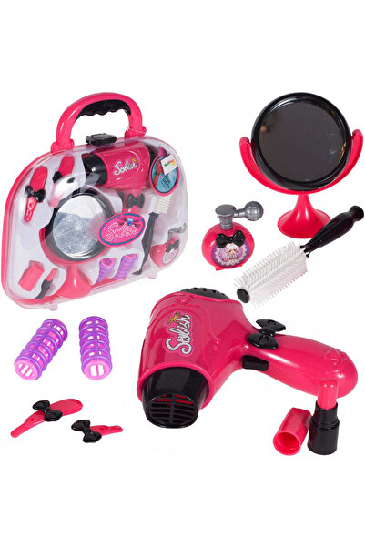 MalPlay Set cosmetic pentru casă cu uscător + valiză, 105788