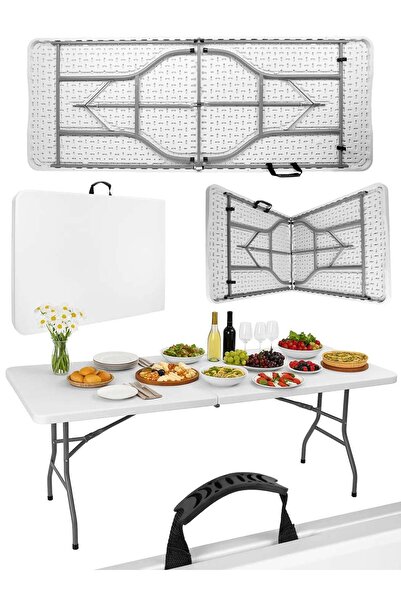 MalTec Folding Garden Table Fest 180, 180 x 69.5 x 73.5 cm,