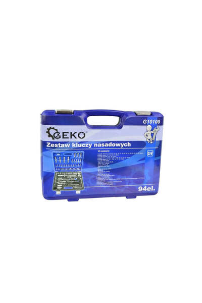 GEKO Socket and Torx Wrench Set 94 Pieces, CRV GEKO, G10100