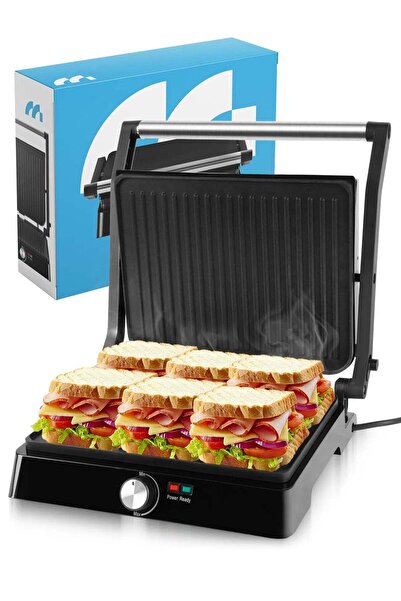 MalTec Grătar electric pentru sandwich-uri SM3000, 2200 W, 113328