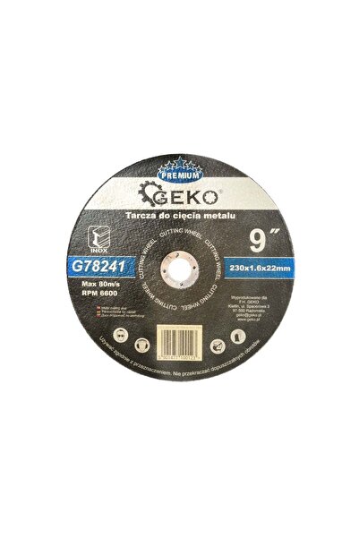 GEKO Disc de tăiere din oțel 230 mm, G78241