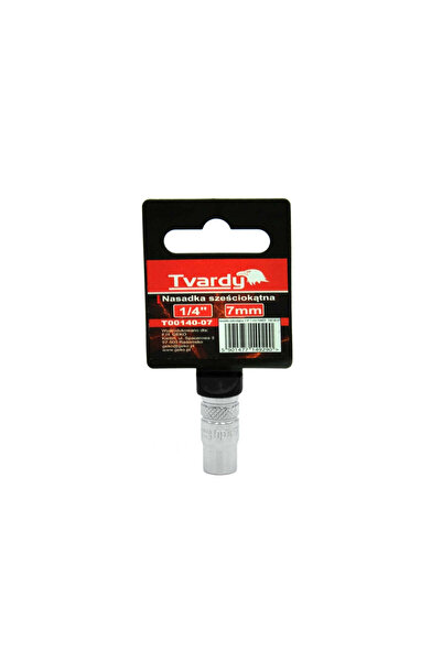 Tvardy Hexagonal Socket 1/4" 7mm, T00140-07