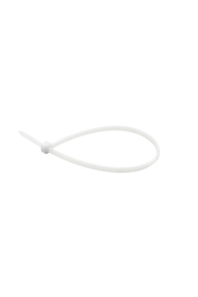 GEKO Legături albe din nailon - 180x3.6mm UV 100 bucăți, G17147