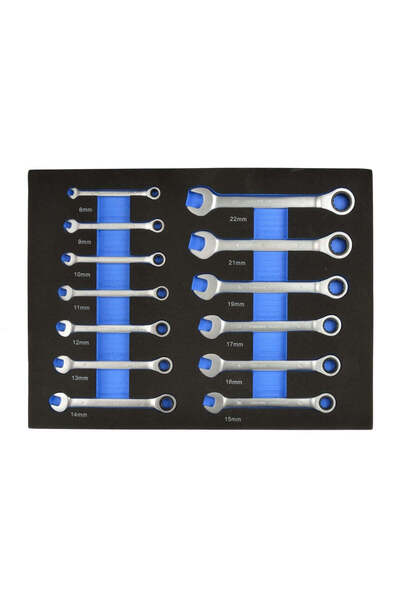 GEKO Set de 13 chei combinate 8-22 mm, G10833C