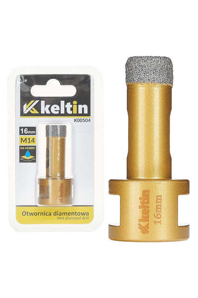 Keltin Diamond Drill Bit 16mm M14, K00504