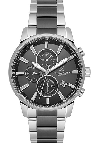 Daniel Klein Erkek Kol Saati Fosforlu Rakamlar Ay Ve Gün Göstergeli Takvimli ...