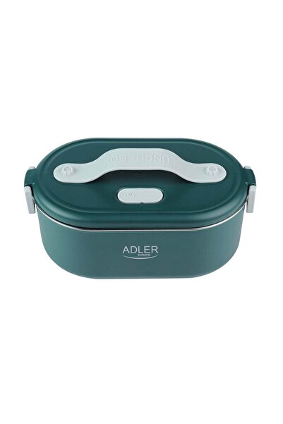 adler Electric lunch box AD 4505, 800 ml, Up to 50C, Steel food container, Green