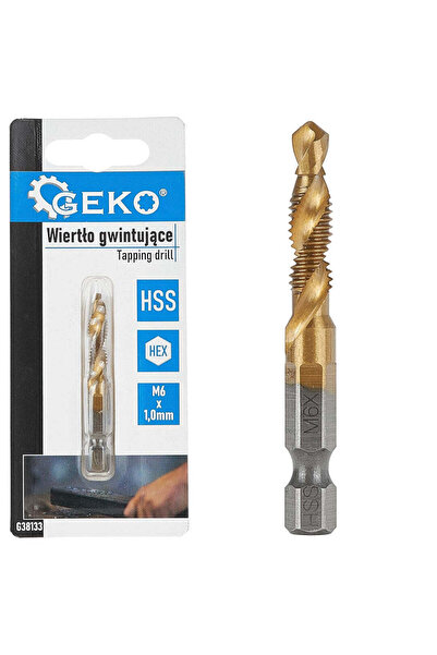 GEKO Burghiu HSS HEX, M6 x 1 mm, G38133