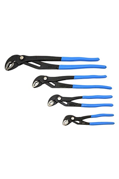 GEKO Set de 4 chei pentru țevi, 175-400 mm G00870